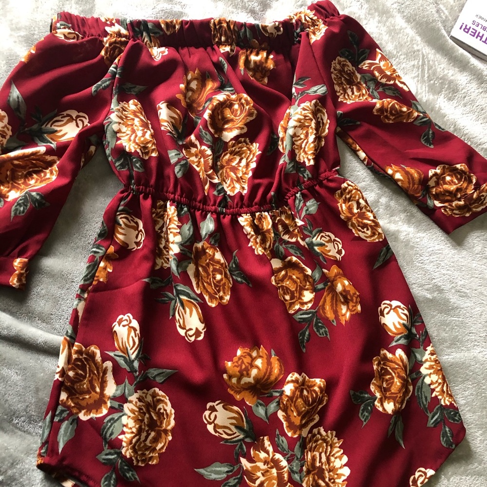 Off shoulder dress